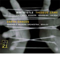 Birtwistle: Theseus Game, Earth Dances / Martyn Brabbins(cond), Pierre Andre Valade(cond), Ensemble Modern