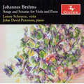 Brahms: Songs & Sonatas for Viola and Piano - Immer leiser wird mein Schlummer Op.105-2, Standchen Op.106-1, etc / Lenny Schranze(va), John David Peterson(p)