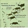 Bartok : Viola Concerto, Cantata Profana / Primrose, Serly, Susskind, New SO