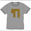 97 THE MICETEETH NO MUSIC, NO LIFE. T-shirt Gray&Gold/XSサイズ