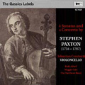 S.Paxton: 4 Sonatas and Concerto / Sebastian Comberti, Pantheon Band