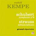 Schubert : Symphony no 9, R. Strauss : Metamorphoses / Kempe, Munich PO