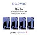 Haydn : Symphonies nos 45-47 / Weil, Tafelmusik