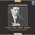 John Browning Edition Vol.4 -J.S.Bach, Haydn, Mozart & Scarlatti: J.S.Bach: Italian Concerto BWV.971; Haydn: Piano Sonata No.50, etc