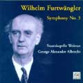 Furtwangler:Symphony No.3 (1998):George Alexander Albrecht(cond)/Staatskapelle Weimar Orchestra