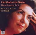 Weber:Piano Sonatas No.2/No.3:Mariaclara Monetti von Slawick (p)