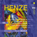 HENZE:CHAMBER MUSIC VOL.2:NEUE VOLKSLIEDER & HIRTENGESANGE/DER JUNGE TORLESS/ETC:ENSEMBLE VILLA MUSICA