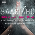 K.Saariaho: Notes on Light, Orion, Mirage (3/12-13/2008) / Christoph Eschenbach(cond), Orchestre de Paris, Anssi Karttunen(vc), Karita Mattila(S)
