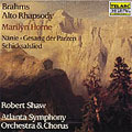Brahms: Alto Rhapsody, Nanie, Gesang der Parzen, Schicksalslied