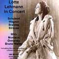 Lotte Lehman in Concert / Monteux, Walter, Ormandy et al