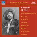 Gigli Edition Vol.1 - The Milan Recordings