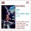 Ode Forst Cecilia'S Day:Handel