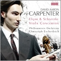 Elgar: Cello Concerto Op.85; Schnittke: Viola Conccerto / David Aaron Carpenter, Christoph Eschenbach, Philharmonia Orchestra