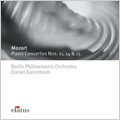 Mozart:Piano Concerto No.11/14/15:Daniel Barenboim(cond)/Berlin Philharmonic Orchestra