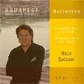 BEETHOVEN:SYMPHONY NO.1/NO.5:RICO SACCANI(cond)/BUDAPEST PO