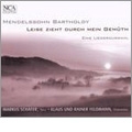 Mendelssohn: Lieder - Leise Zieht Durch Mein Gemuth / Markus Schafer, Klaus und Rainer Feldmann