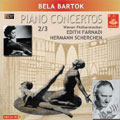BARTOK:PIANO CONCERTOS NO.2/NO.3:EDITH FARNADI(p)/HERMANN SCHERCHEN(cond)/VPO(1953)