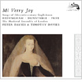 Mi Verry Joy -Songs of the 15th Century Englishmen: J.Bedyngham, J.Dunstable, Hert, etc (1/1983) / Peter Davies(cond), Timothy Davies(cond), Medieval Ensemble of London