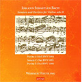 J.S.Bach: Sonatas & Partitas for Violin Solo Vol.2 -Partitas No.2 BWV.1004, No.3 BWV.1006, Sonata No.3 BWV.1005 (5/2000) / Werner Heutling(vn)