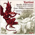 Tartini: 4 Violin Concertos D.117, D.45, D.12, D.51, Devil's Trill Sonata / Gordan Nikolitch, Arie van Beek, Orchestre d'Auvergne, etc