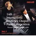 ユンディ・リ/第14回ショパン国際ピアノコンクール Vol.1（協奏曲編 