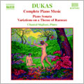 Dukas: Complete Piano Music