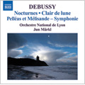 Debussy: Orchestral Works Vol.2 - Symphonie 'Pelleas et Melisande', Suite bergamasque 3 Clair de lune, Nocturnes, Berceuse heroique, 12 Etudes / Jun Markl(cond), Lyon National Orchestra