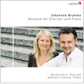 Brahms: Clarinet Sonatas No.1 Op.120-1, No.2 Op.120-2 (7/19-21/2007) / Nicole Kern(cl), Stefano Vismara(p)