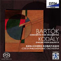 バルトーク:管弦楽のための協奏曲/コダーイ:ガランタ舞曲 :小林研一郎指揮/チェコ・フィルハーモニー管弦楽団