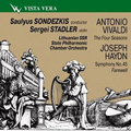 Vivaldi: Violin Concertos Op.8 "The Four Seasons"; Haydn: Symphony No.45 "Farewell" / Sergei Stadler, Saulyus Sondezkis, Lithuanian SSR State Philharmonic Chamber Orchestra