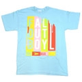 Fall Out Boy 「Emergency Broadcast」 T-shirt Blue/Sサイズ