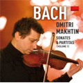 J.S.Bach: Sonatas & Partitas Vol.1 -Sonatas No.1 BWV.1001, No.2 BWV.1003, Partita No.1 BWV.1002 / Dmitri Makhtin(vn)