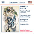 Bauer: A Lament on an African Theme, Concertino for Oboe, Clarinet, and Strings
