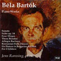 BARTOK:PIANO WORKS:ROMANIAN FOLK DANCES/SUITE OP.14/ALLEGRO BARBARO/ETC:JENS RAMSING(p)