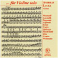 ...fur Violin solo / Andres Lucke