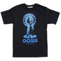 Oasis 「Go Let It Out」 T-shirt Black&Blue/Lサイズ