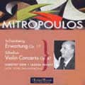 Schoenberg : Erwartung : Sibelius : Violin Concerto / Dow, Heifetz, Mitropoulos, NYP