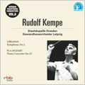 伝統的なドイツの指揮者たち Vol.6 -ルドルフ・ケンペ: ブラームス:交響曲第2番 Op.73 (3/22/1957); モーツァルト:ピアノ協奏曲第25番 K.503 (1/18/1951) / シュターツカペレ・ドレスデン, 他
