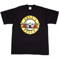 Guns N' Roses 「Classic Logo」 T-shirt Black/ M