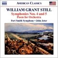 W.G.Still: Symphonies No.4, No.5, Poem / John Jeter, Fort Smith Symphony