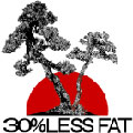 30% LESS FAT