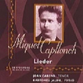 Composers of Balearic Islands Vol.2 - Capllonch: Lieder / Joan Cabero, Bartomeu Jaume