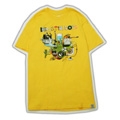 Beastie Boys / Machine T-shirt Yellow/Mサイズ
