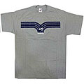 Rooster 「Sporty Stripe」 T-shirt Gray/Mサイズ
