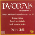 Dvorak: Integrale Oeuvre pour Piano Vol.4 - Parcours Nocturne, Badinage, Le Vieux Chateau, etc / Pietro Galli