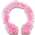 STEREO EARMUFF HEADPHONES Pink