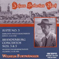 J.S.BACH:ORCHESTRAL SUITE NO.3 (10/24/1948)/BRANDENBURG CONCERTO NO.3/NO.5 (8/31/1950)/ORCHESTRAL SUITE NO.3-"ARIA (1929):WILHELM FURTWANGLER(cond/p)/VPO/BPO