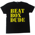 BEATBOX DUDE T-shirt A Black/Mサイズ