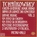 Tchaikovsky: Integrale Oeuvre pour Piano Vol.2 / Pietro Galli