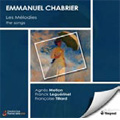 Chabrier: Les Melodies -The Songs: Le Sentier Sombre, L'Ile Heureuse, Lied (de Banville), etc / Agnes Mellon(S), Franck Leguerinel(Br), Francoise Tillard(p), etc